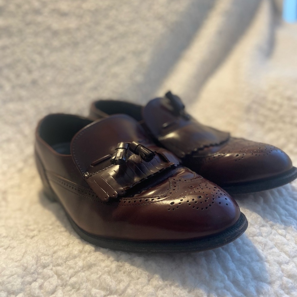 Duke + Dexter Men's Expresso Genuine Leather Tassel Loafers